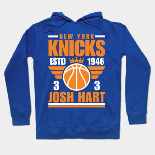 New York Knicks Josh Hart 3 Basketball Retro Hoodie